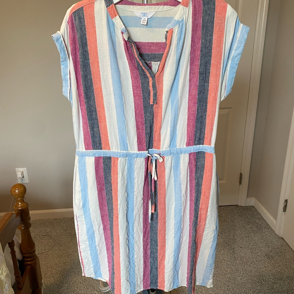Striped Multicolor Dress